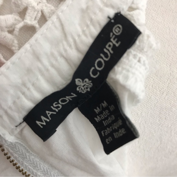 Maison coupe white cotton top - Picture 11 of 11